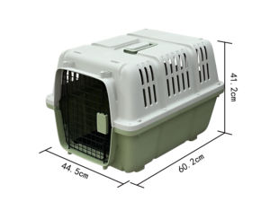 Trasportini Portatili IATA per Cuccioli Gabbie Generiche da Viaggio in Plastica Grandi Casse per Cani - Product Image 3