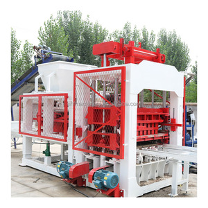 QT8-15 Hoàn Toàn Tự Động Áp Lực Thủy Lực Bê Tông Xi Măng Rỗng Khối Rắn inyerlock Lát Làm Máy Dòng Nhà Máy - Product Image 2