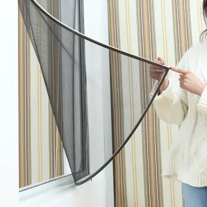 Magnetic Mosquito Net For Windows Diy Magnetic Screens Window
