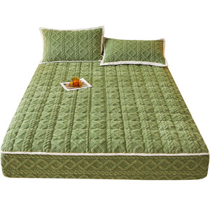 <span class=keywords><strong>Drap</strong></span>-Housse <span class=keywords><strong>en</strong></span> Polaire 100 % avec Conception Fonctionnelle, Enveloppant Entièrement à 360 Degrés, Protection de Matelas Confortable - Product Image 5