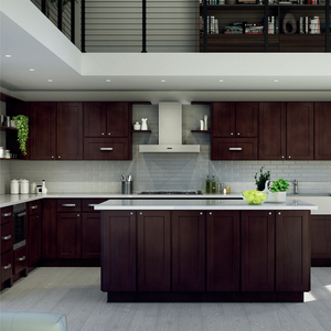 Amélioration de l'habitat à prix de gros Armoires de cuisine modulaires en bois de différentes couleurs en bois Meubles prêts à monter - Product Image 1