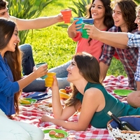 Gobelet en silicone pliable, gobelet de camping pliable en silicone écologique pour le camping et la randonnée en plein air, grande capacité avec couvercle