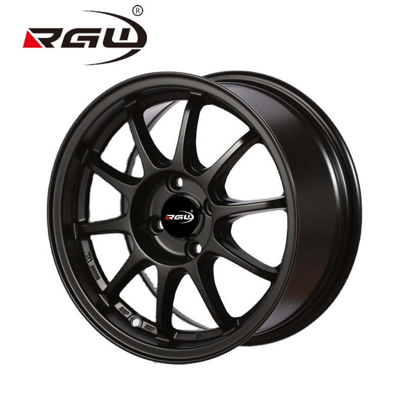 RGW 1335 Gray Black 16x7 Staggered Rims - 4 Lug, 2 Year Warranty