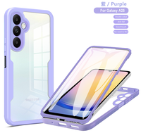 Coque de protection complète 2 en 1 360 pour Samsung Galaxy A06/A16/M35/M55/C55/A55/A35/F55 TPU Acrylic Hybrid Mobile Phone Case