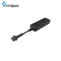 Rastreador GPS 4G Kingwo LT02G para Motocicletas, Bicicletas Eléctricas y Flotas, Dispositivo de Rastreo Vehicular Mini con Cable y Geo-Cerca