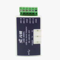 Convertidor Serial YMYS USB 2.0 a RS485 RS422 de 1 Canal, Módulo de Comunicación Dual DB9 con Indicador LED para Dispositivos HMI