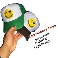 Gorra Trucker de Lona de 6 Paneles Personalizada al por Mayor con Bordado 3D en Relieve y Malla Frontal, Gorra Deportiva de Moda con Bordado 3D