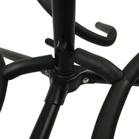 Support de guitare vertical pliable en métal noir Rayyu GH-556 à trois pieds, vente en gros d'usine