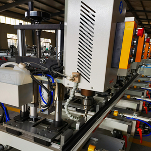 Machine à percer à six têtes pour fenêtres - Perçage par lots pour l'aluminium (Affichage des données en temps réel + Liaison PLC) - Product Image 3