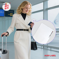 Cartes de visite personnalisées en papier d'art et cartes d'embarquement pour compagnies aériennes, impression UV du logo, cartes de billet de voyage recyclables pour aéroport, vente en gros