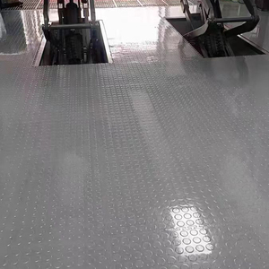 Dalles de sol en PVC robustes, <span class=keywords><strong>tapis</strong></span> de sol en vinyle plastique de qualité industrielle pour garage, atelier, entrepôt, salle de sport, salle d'exposition, <span class=keywords><strong>parquet</strong></span> - Product Image 2