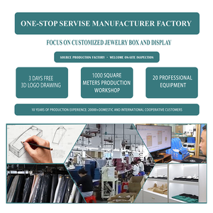 SKQ OEM Taille personnalisée Logo Light Ring Boîte Jewelry Rangement Affichage Boîte de bijoux avec LED pour bracelet anneau - Product Image 4