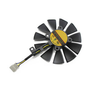พัดลมระบายความร้อน4Pin RX470 RX570 FDC10U12S9-C 88มม. สำหรับ arez Asus <span class=keywords><strong>Radeon</strong></span> <span class=keywords><strong>RX</strong></span> <span class=keywords><strong>470</strong></span> 570 580 EXPEDITION OC กราฟิกการ์ด - Product Image 5