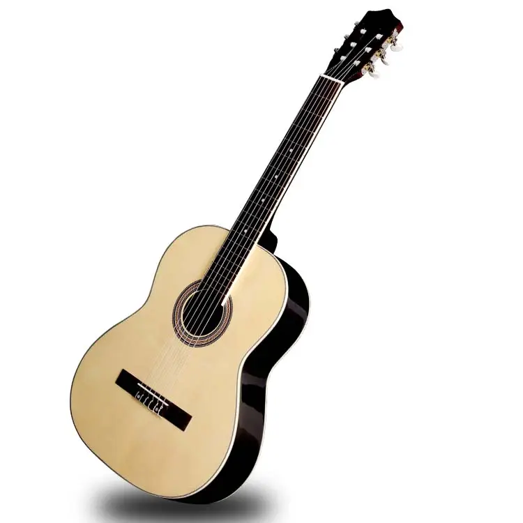 Custom wholesale Classical and Flamenco guitar nylon string composite wood Handcrafted Folk guitarra Classic OEM