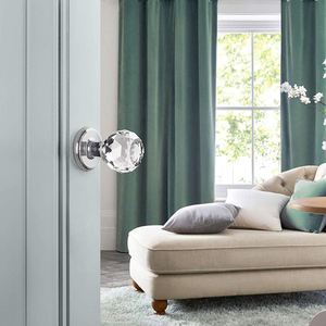 Novedades <span class=keywords><strong>2021</strong></span>, Accesorios Enchante, Tiradores de Puerta Redondos Transparentes, Pomos de Cristal Facetado para Puerta, Caja de Regalo con Logotipo Personalizado - Product Image 5