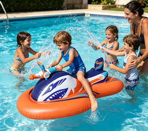<span class=keywords><strong>Nerf</strong></span> Super Soaker Stormforce, Bote Inflable con Pistola <span class=keywords><strong>de</strong></span> <span class=keywords><strong>Agua</strong></span> Integrada, Kayak Flotante para Niños, Diversión Acuática <span class=keywords><strong>de</strong></span> Verano - Product Image 2