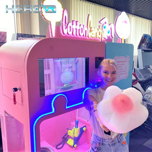 Sáng tạo không dùng tiền mặt kẹo bông Máy bán hàng tự động với SDK chức năng hội trường triển lãm hiện nay tùy chọn thú vị - Product Image 6