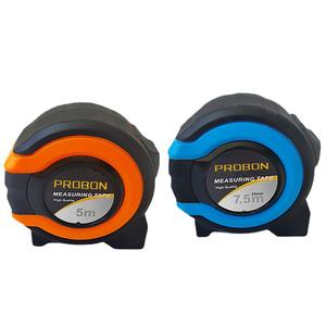 ตลับเมตรเหล็ก Rouyole 25 ฟุต 7.5 เมตร แบบดึงกลับอัตโนมัติ ปุ่มล็อค ตลับเมตรแบบม้วนเก็บเอง หน่วยวัดแบบอิมพีเรียล นิ้ว - Product Image 5