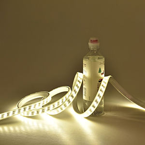 Bande lumineuse <span class=keywords><strong>LED</strong></span> 2835 à 3 lignes, 220/230V, étanche, 180LED/m, <span class=keywords><strong>ruban</strong></span> avec prise interrupteur, blanc chaud, <span class=keywords><strong>bleu</strong></span>, décoration d'intérieur - Product Image 5