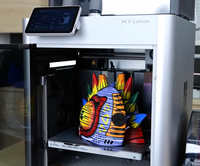 Imprimante 3D Originale X1-Carbon Combo Multicolore Haute Vitesse 500 mm/s Rapide Enfermée Core-XY FDM