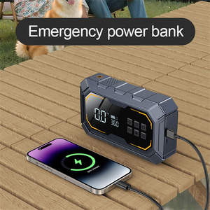 Arrancador <span class=keywords><strong>de</strong></span> Baterías Portátil para Automóvil <span class=keywords><strong>de</strong></span> 12V 2000A con Compresor <span class=keywords><strong>de</strong></span> Aire, Inflador <span class=keywords><strong>de</strong></span> Neumáticos, Banco <span class=keywords><strong>de</strong></span> Energía, Arrancador <span class=keywords><strong>de</strong></span> Emergencia - Product Image 6