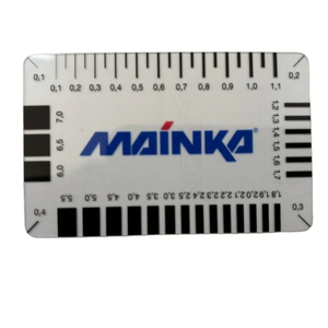 Carte magnétique en PVC personnalisée de haute qualité, transparente, transparente, carte VIP d'entreprise avec impression offset - Product Image 1