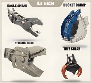 Accesorios Personalizados para Excavadoras, Precio de Fábrica de Equipos de Construcción LISEN - Product Image 3