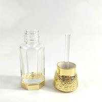3ml 6ml 12ml Mini Petite Bouteille Huile de Santal Bouteille de Rérfume en verre rechargeable Roller Ball Glass Attar Bottle