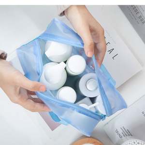 PVC Cosmetic <b>Bag</b> Pvc Cosmetic <b>Travel</b> <b>Bags</b> for <b>Toiletries</b> Sets of 3 Makeup Organizer <b>Clear</b> <b>Toiletry</b> Pouch Transparent Packing OEM - Product Image 4