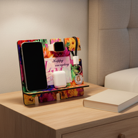 Support de téléphone en MDF vierge pour sublimation, cadre photo en MDF, supports vierges personnalisables pour cadeaux en gros