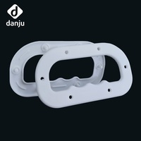 Poignée de transport détachable en plastique bleu en PP, directement de l'usine, pour sachets de riz à fond plat