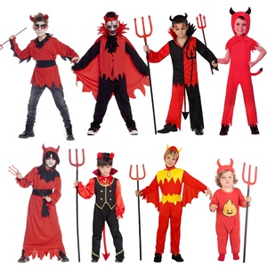 Disfraz de <span class=keywords><strong>Demonio</strong></span> Adulto, Traje de Diablo Rojo para Fiesta de Halloween, Cosplay, Disfraz Elegante para Hombre, Espectáculo, Carnaval - Product Image 2