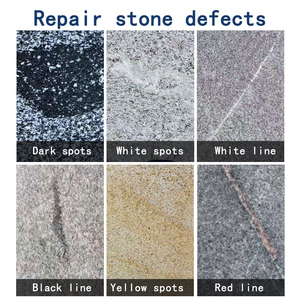 Tratamiento de cicatrices negras con piedra Natural, pasta de reparación con diferencia de color de granito, fácil de operar, poder de fijación de color fuerte, no e - Product Image 5