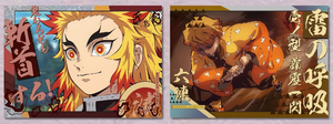 <span class=keywords><strong>Demon</strong></span> <span class=keywords><strong>Slayer</strong></span> Panneau lumineux LED en toile, Boîte mystère, Affiche d'anime lumineuse, Cartes à collectionner, Marchandises d'anime en gros - Product Image 2
