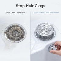 ALFAPET R-06 Baignoire Spa pour Animaux de Compagnie en Acrylique avec Massage à Bulles, Ozone, Lumière LED Colorée, Machine de Toilettage Multifonctionnelle pour Chiens et Chats