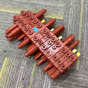 Excavator Parts U15 U17 U20 U25 U30 Main Control Valve 221477-01 22147701 Distribution Valve Hydraulic Valve Assy - Product Image 3