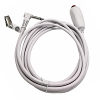 Câble de bouton-poussoir pour téléavertisseur patient DKM 6.35 SOS d'urgence avec clip et prise stéréo pour lieux publics