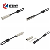 Pince de Tension de fil de chute de corps en acier inoxydable de Type cale en plastique UV pour câble plat