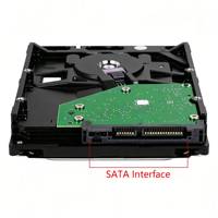 Disque dur SATA 3.5 2000DM006 2TB BarraCuda pour ordinateur de bureau, stockage de bureau, qualité originale A, testé 100% en état.