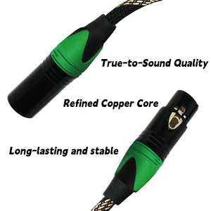 <span class=keywords><strong>Cable</strong></span> de Micrófono XLR, Conector XLR Niquelado, <span class=keywords><strong>Cable</strong></span> de Micrófono <span class=keywords><strong>Balanceado</strong></span>, <span class=keywords><strong>Cable</strong></span> de Audio XLR de 3 Pines, Macho a Hembra - Product Image 5