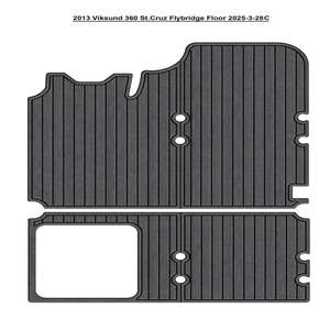 Tarima de Madera para Exteriores Viksund 360 Moderna de 2013, Suelo de EVA Tipo Teca para Yates y Embarcaciones, Fácil Instalación con Sistema de Clic - Product Image 1