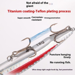 Minnow Luya Bait Bass Capa de agua completa Lengua venenosa Herramienta de pesca sumergida Plástico Zander - Product Image 3