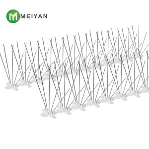 Vogel Spike Fabrikanten 5 Rijen Vogel Spike Pc Basis Roestvrij Staal Vogel Spikes Voor Gebruik Buiten - Product Image 5