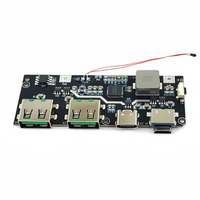 Module d'alimentation mobile 22,5 W à 5 ports avec charge rapide bidirectionnelle, carte mère DIY, matériau de carte mère, QC4+PD3.0