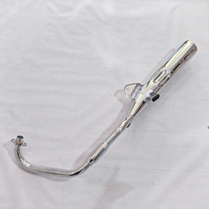 Système d'échappement automobile Pièce de rechange pour moto Silencieux en acier inoxydable Tuyau d'échappement pour Haojue Xpress - Product Image 6