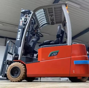 Chariot élévateur électrique à quatre roues CPD20-A5XH4-S de 2 tonnes, entièrement climatisé, batterie au plomb-acide 48V 420AH, étanche IPX4, pour entrepôt et manutention de marchandises - Product Image 5