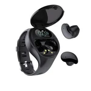 Reloj Audifonos Smartwatch أذني يخدع Audifono F9 مي 2 في 1 ووتش مع سماعات الأذن سماعات سماعات سماعة سماعات رأس لاسلكية