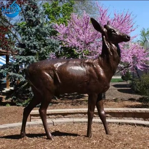 Lebensgrobe Estatua de Toro de Cobre y Latón, Escultura de Metal para Exteriores, Escultura de Toro de Wall Street, Estatua de Toro de Bronce Madchen, <span class=keywords><strong>Chicago</strong></span> - Product Image 6