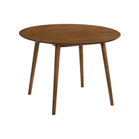 Table de salle à manger nordique moderne à texture personnalisable Bureau en MDF Mobilier de maison stable contemporain avec des motifs scandinaves pour les hôtels