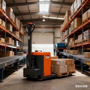 Bán buôn tay xe tải Pallet với khung thép mạnh mẽ và Ergonomic cao su bọc xử lý - Product Image 6